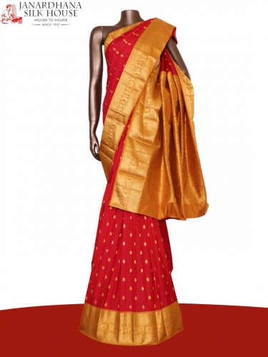 Traditional Wedding South Silk Saree